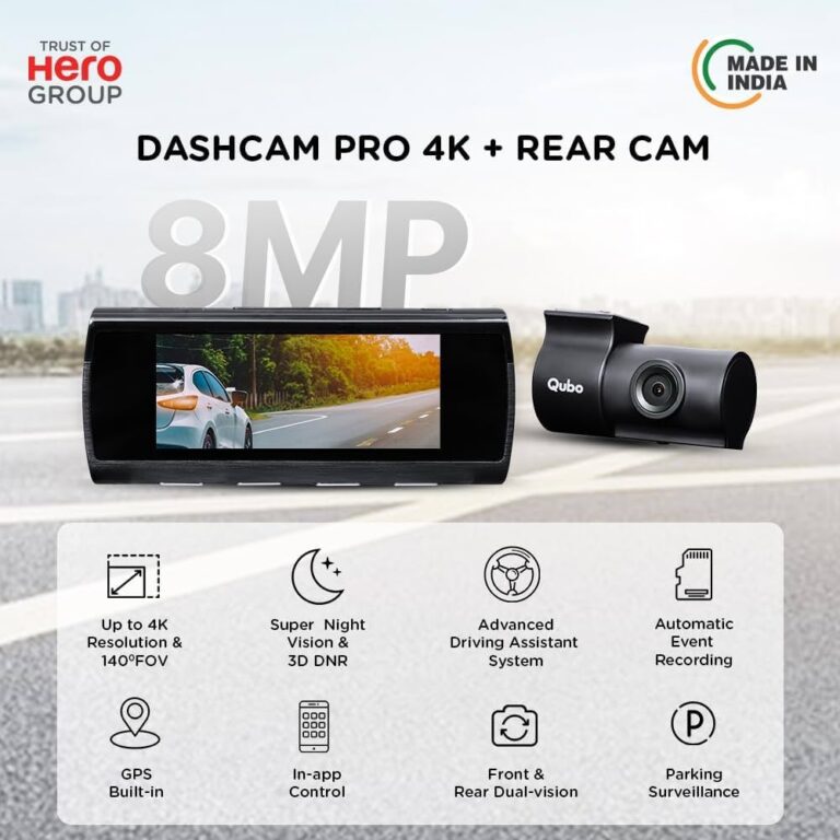 Qubo Dashcam Pro 4K