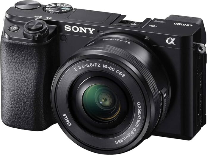 Sony Alpha ILCE-6100Y APS-C 24.2 MP 4K Vlogging Camera