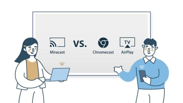 Google Cast vs Apple AirPlay vs Miracast
