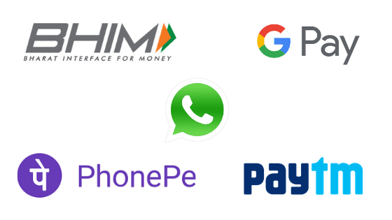 Google Pay vs PhonePe vs WhatsApp Payvs paytm vs Bhim UPI