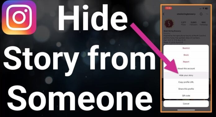 Hide Your Instagram Story from Someone