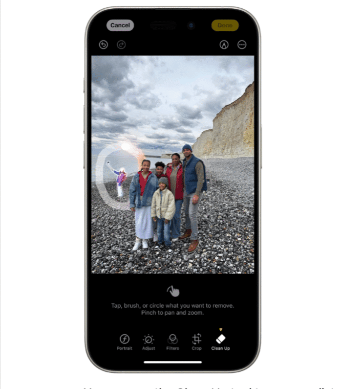 Remove Unwanted Objects and People -dostractionsfrom Apple Photos