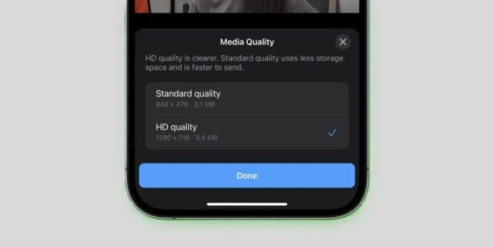 Send video in HD on WhatsApp iPhone Send video in HD on WhatsApp iPhone