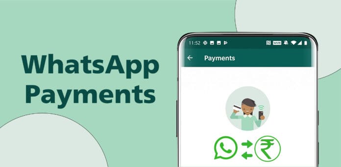 Whatsapp payment WhatsApp UPI setup screen on iPhone
