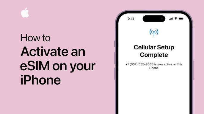 activate eSIM on iPhone in India