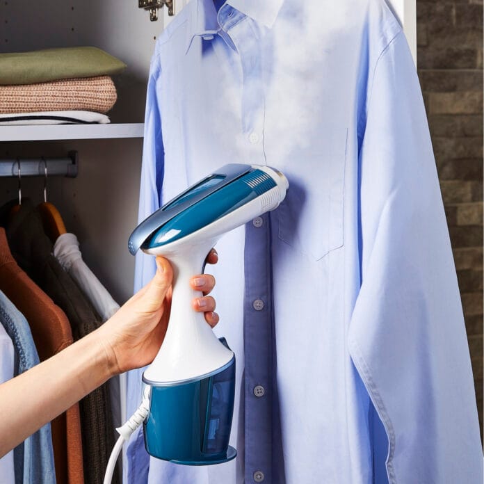 hand held vertical cloth steamer