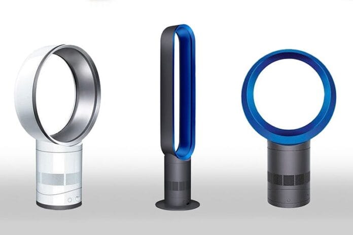 Dyson Bladeless Fan working