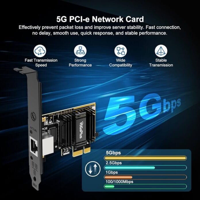 Ethernet Cards 5G PCL-e Network cards